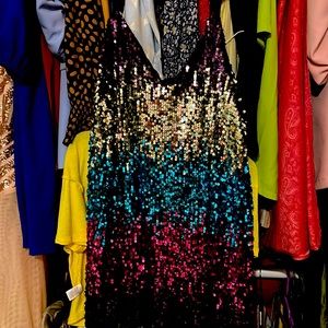 Sequence dress size L